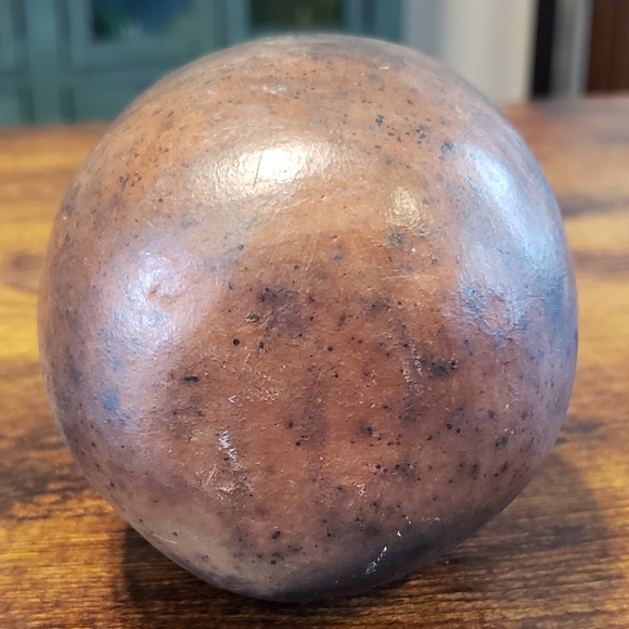 Primitive Handmade Black Clay Vase Unique Native American Pottery Raku Antique - Picture 7 of 12